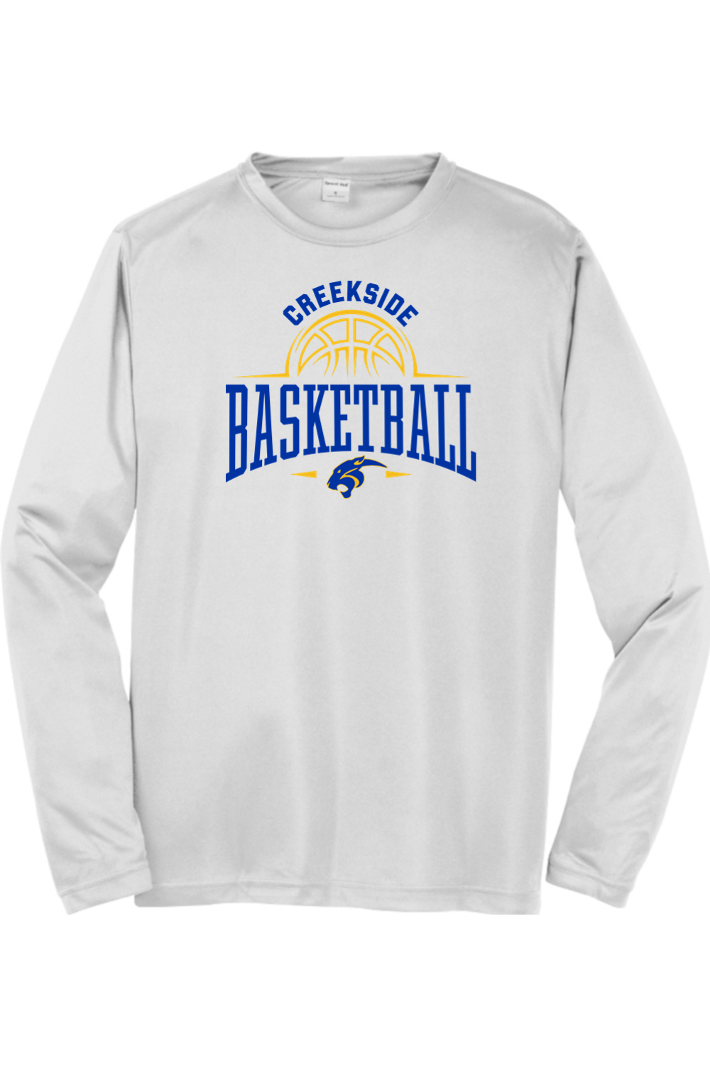 (ADULT) Sport-Tek Long Sleeve PosiCharge Competitor Tee - Basketball