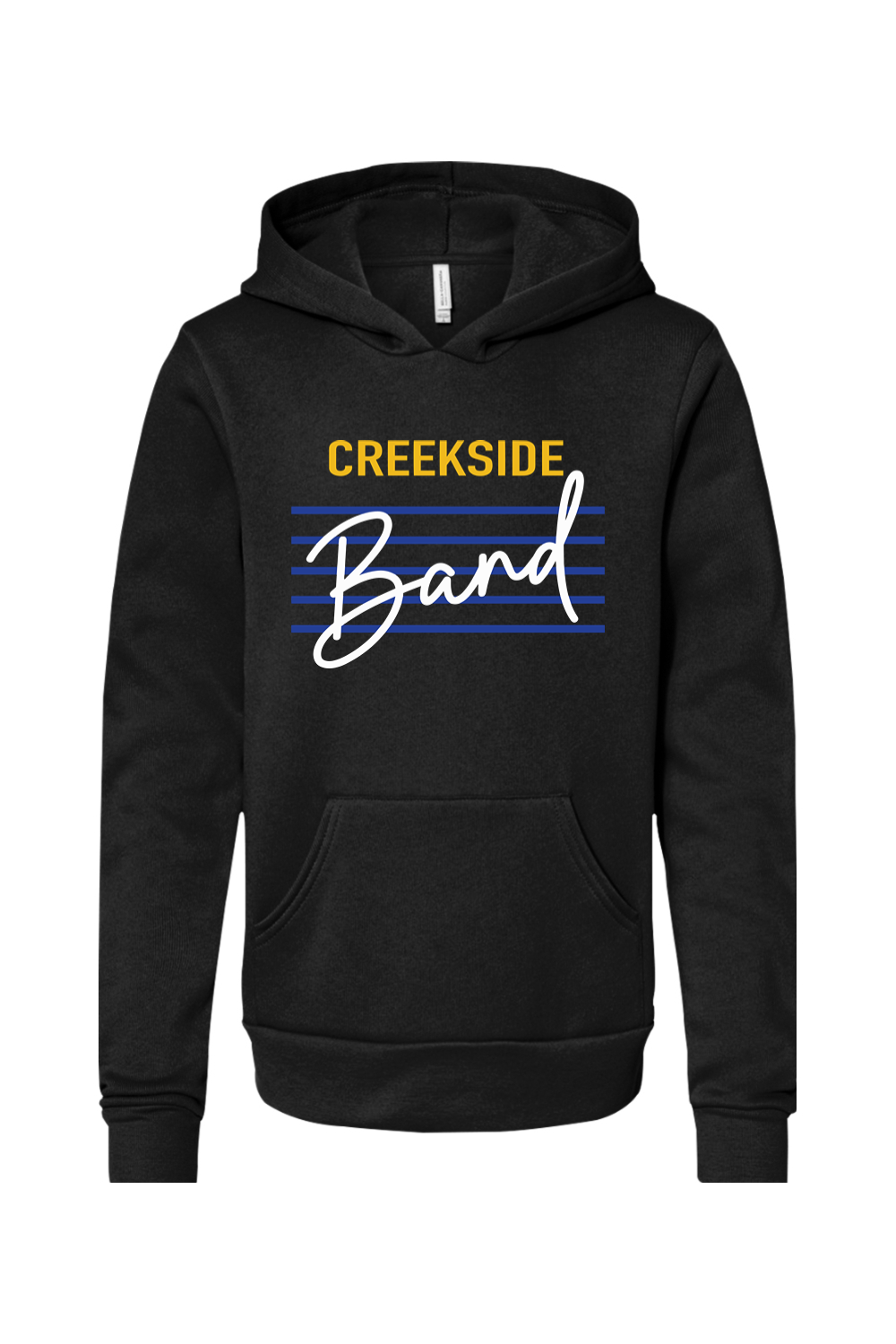 (YOUTH) Bella + Canvas Sponge Fleece Pullover Hoodie - Band