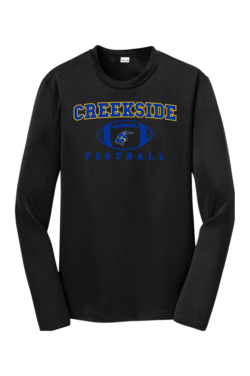 (YOUTH) Sport-Tek Long Sleeve Performance Tee - Football