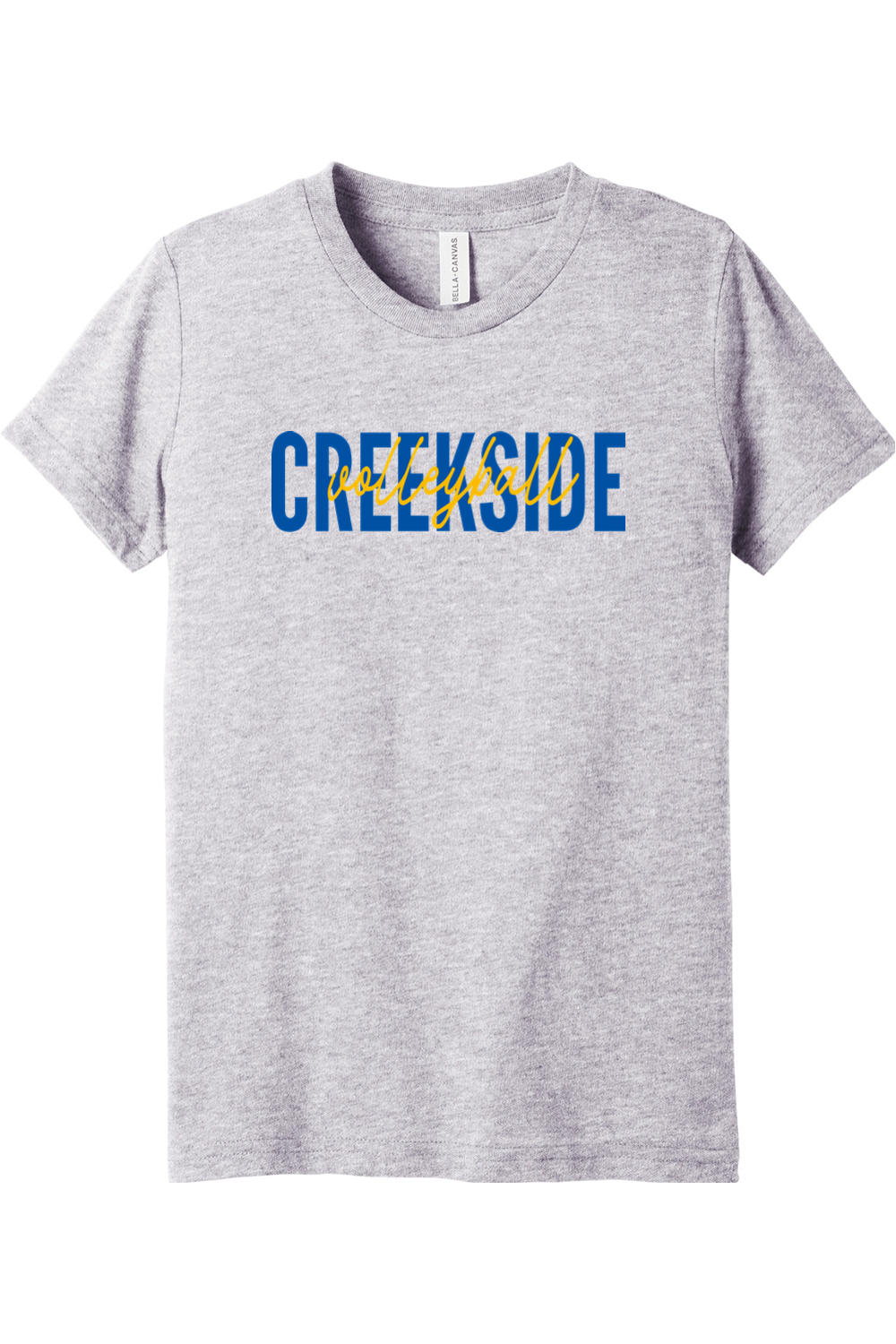 (YOUTH) BELLA+CANVAS Triblend Short Sleeve Tee - Volleyball