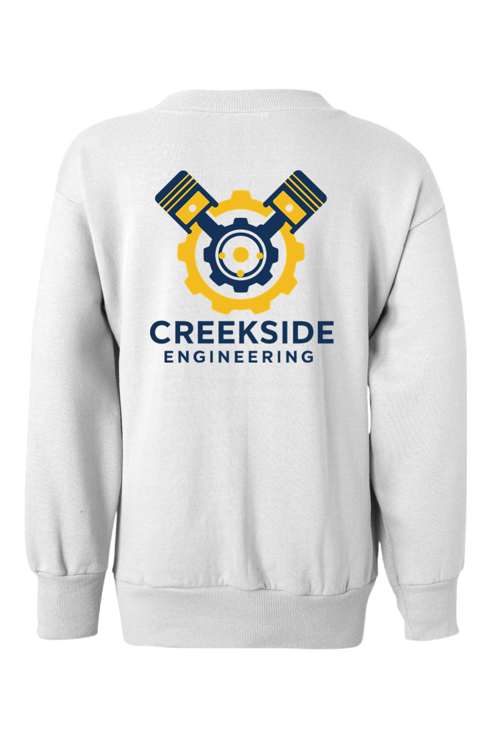 (YOUTH) Hanes Ecosmart Youth Crewneck Sweatshirt - Engineering
