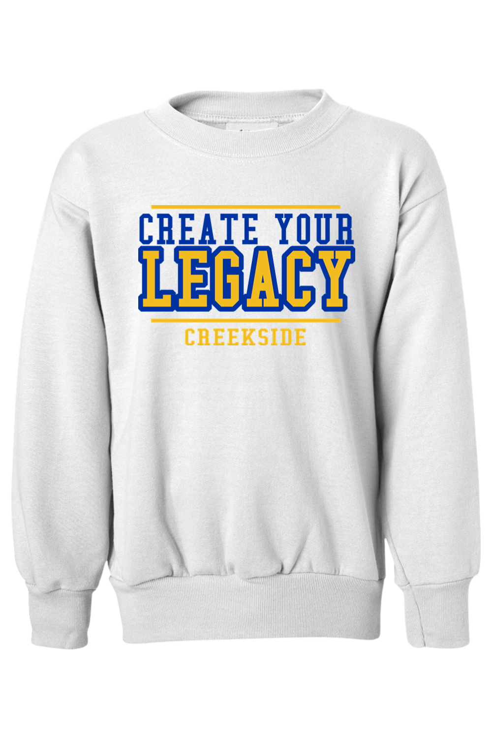 (YOUTH) Hanes Ecosmart Youth Crewneck Sweatshirt - Legacy