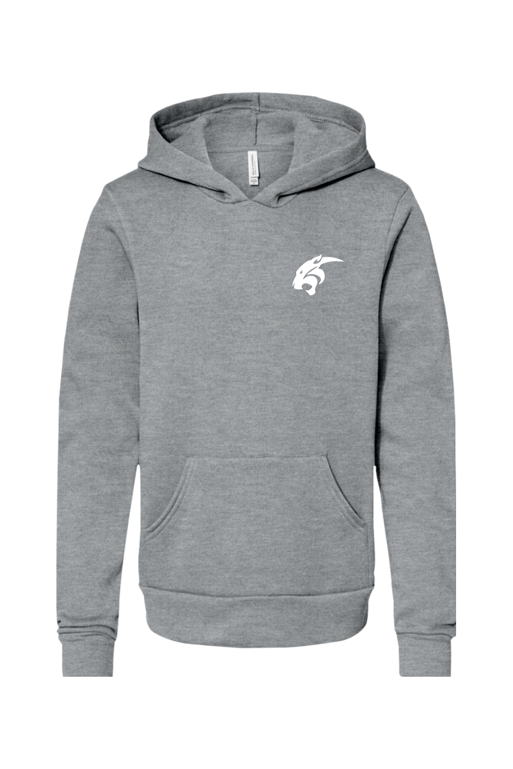 (YOUTH) Bella + Canvas Sponge Fleece Pullover Hoodie - Bass Fishing