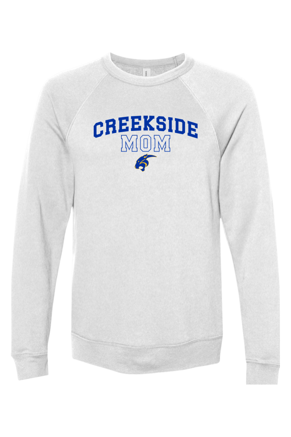 (ADULT) Bella + Canvas Sponge Fleece Raglan Crewneck Sweatshirt - Mom