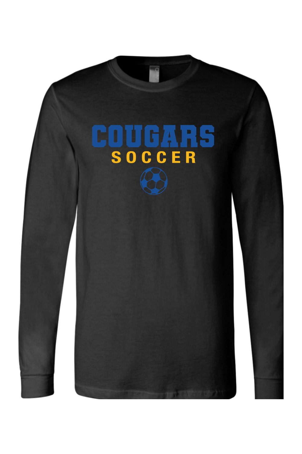 (ADULT) BELLA + CANVAS Unisex Jersey Long Sleeve Tee - Soccer