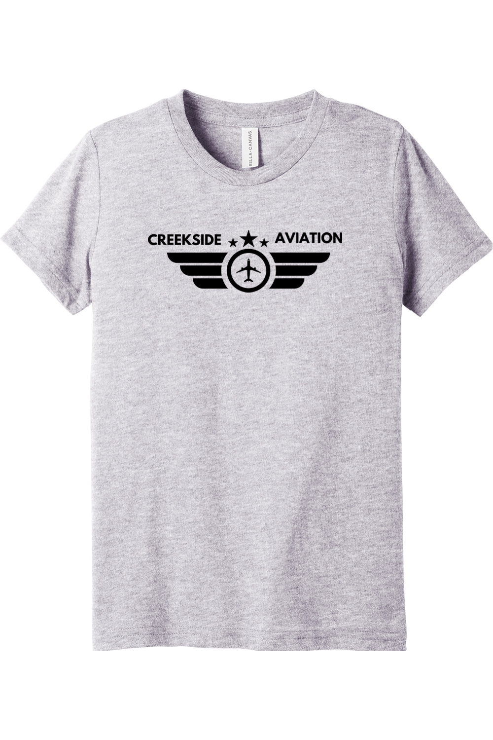 (YOUTH) BELLA+CANVAS Triblend Short Sleeve Tee - Aviation