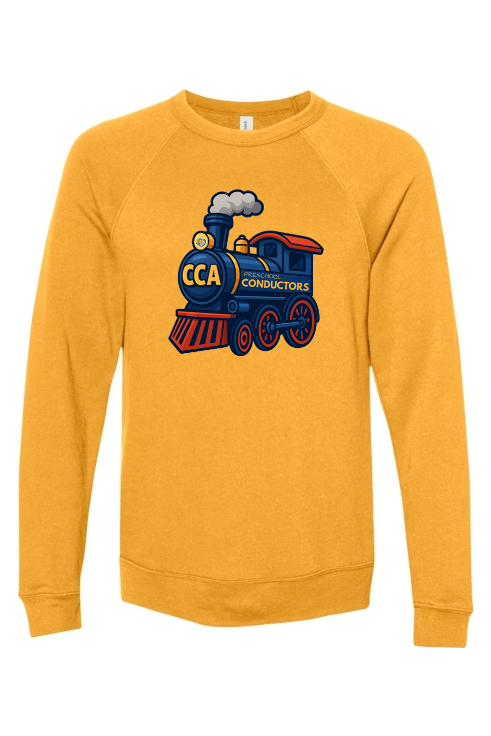 (ADULT) Bella + Canvas Sponge Fleece Raglan Crewneck Sweatshirt - Preschool Conductors
