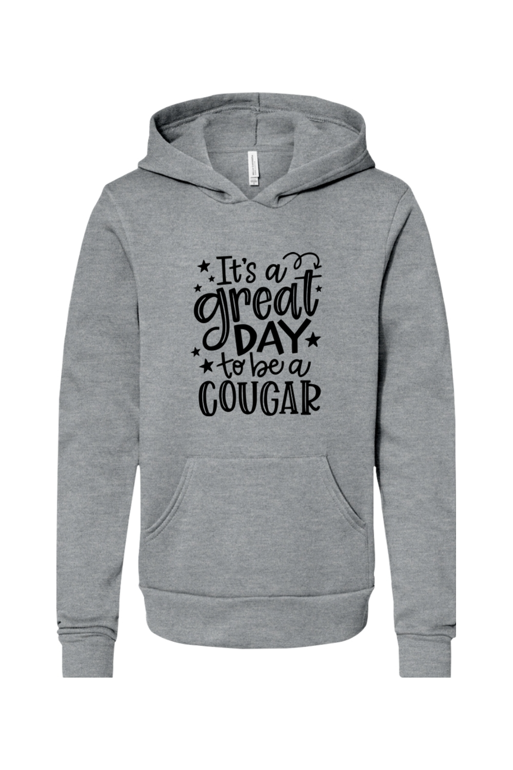 (YOUTH) Bella + Canvas Sponge Fleece Pullover Hoodie - Great Day