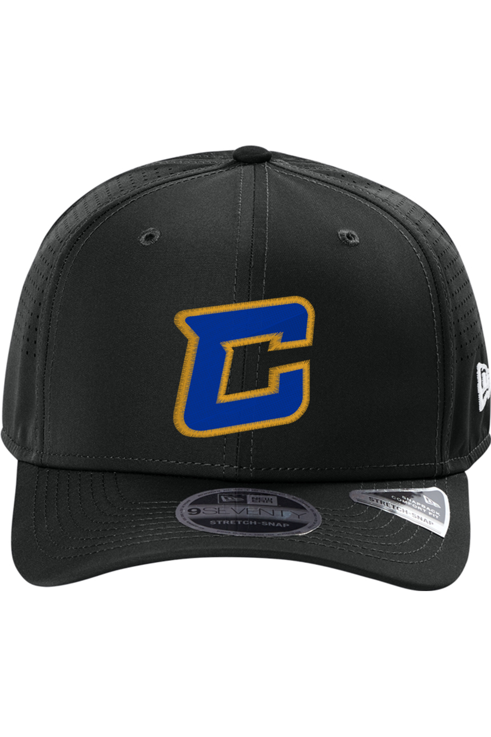 (ADULT) Embroidered New Era 9SEVENTY Perforated Snapback Cap - Baseball