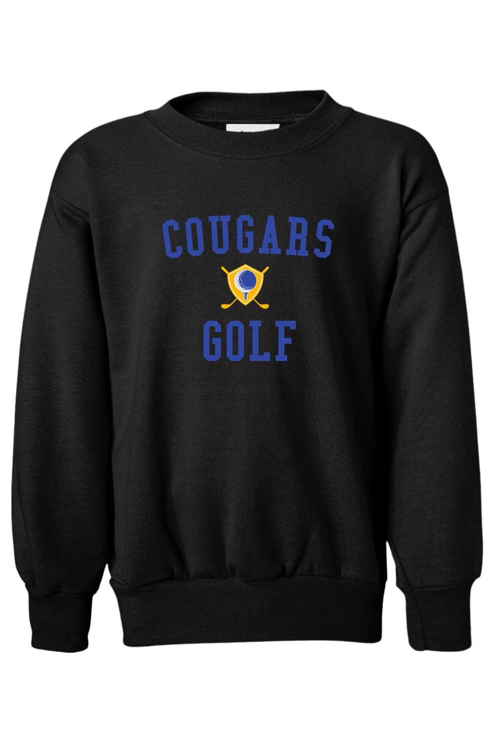 (YOUTH) Hanes Ecosmart Youth Crewneck Sweatshirt - Golf