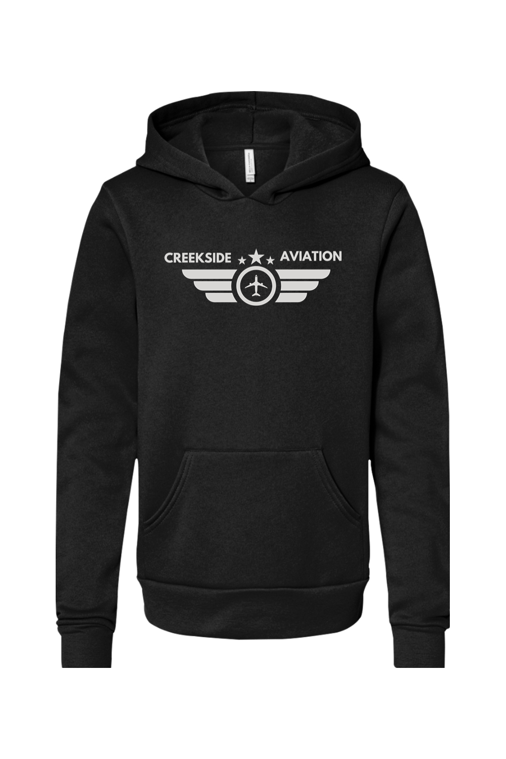 (YOUTH) Bella + Canvas Sponge Fleece Pullover Hoodie - Aviation