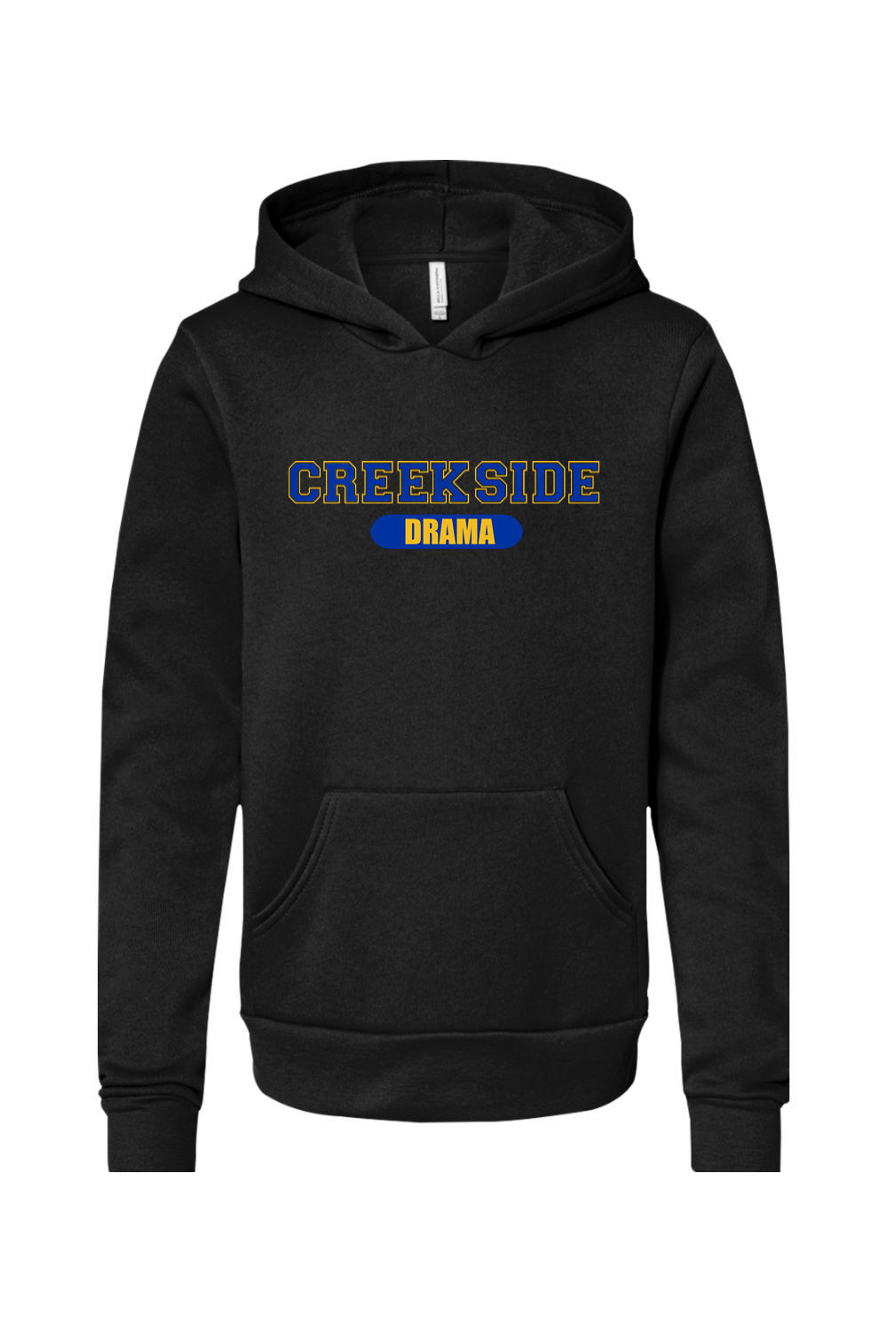 (YOUTH) Bella + Canvas Sponge Fleece Pullover Hoodie - Drama