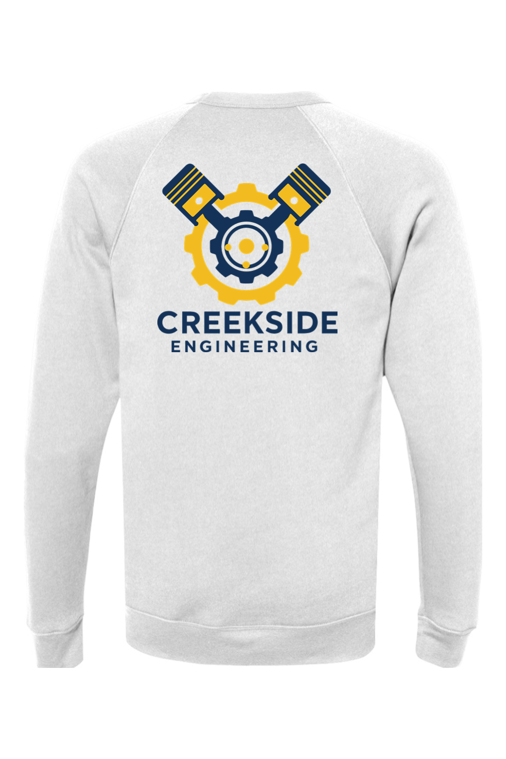 (ADULT) Bella + Canvas Sponge Fleece Raglan Crewneck Sweatshirt - Engineering