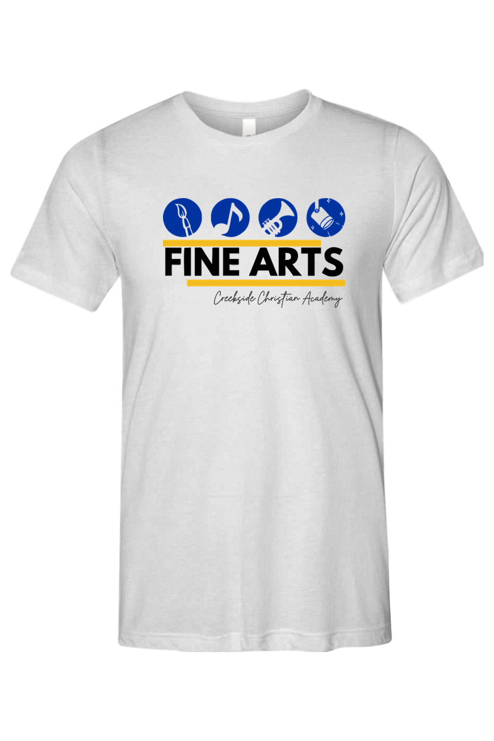 (ADULT) Bella + Canvas Triblend Short Sleeve Tee - Fine Arts