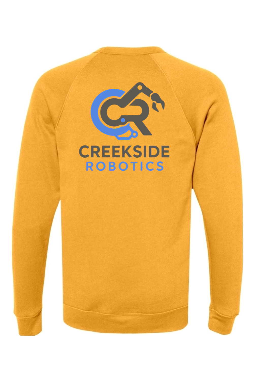 (ADULT) Bella + Canvas Sponge Fleece Raglan Crewneck Sweatshirt - Robotics