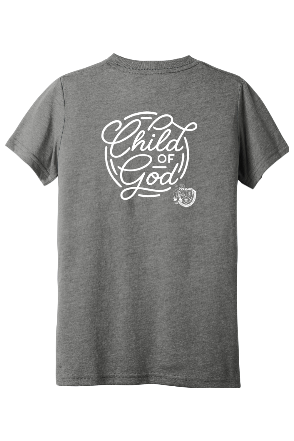 (YOUTH) BELLA+CANVAS Triblend Short Sleeve Tee - Child of God
