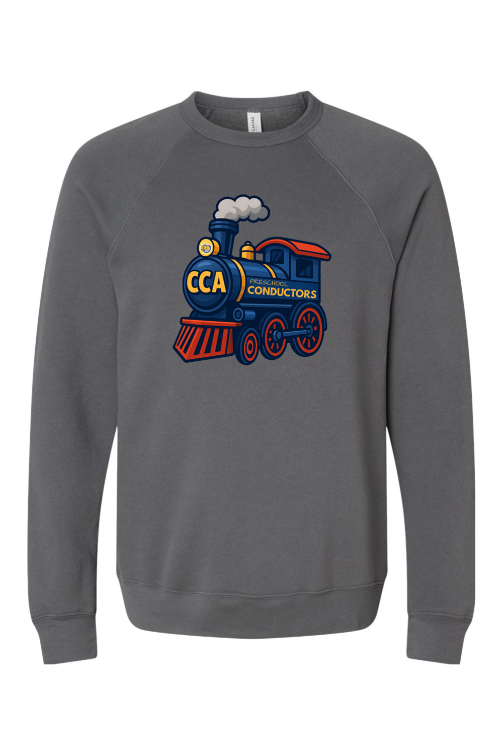 (ADULT) Bella + Canvas Sponge Fleece Raglan Crewneck Sweatshirt - Preschool Conductors