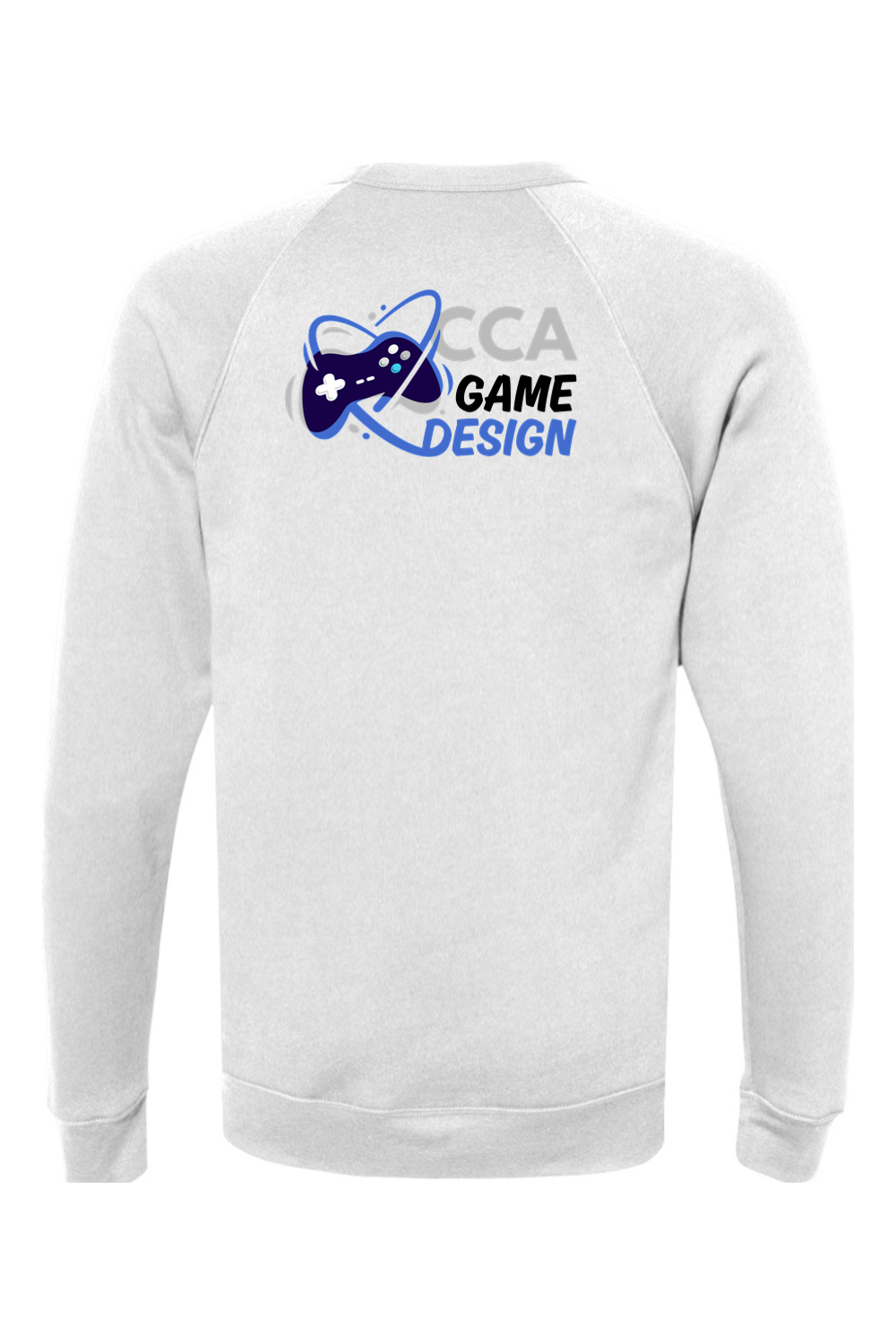 (ADULT) Bella + Canvas Sponge Fleece Raglan Crewneck Sweatshirt - Game Design