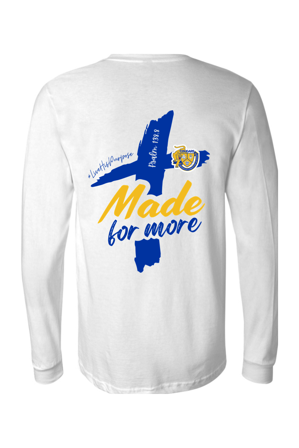 (ADULT) BELLA + CANVAS Unisex Jersey Long Sleeve Tee - Made for More