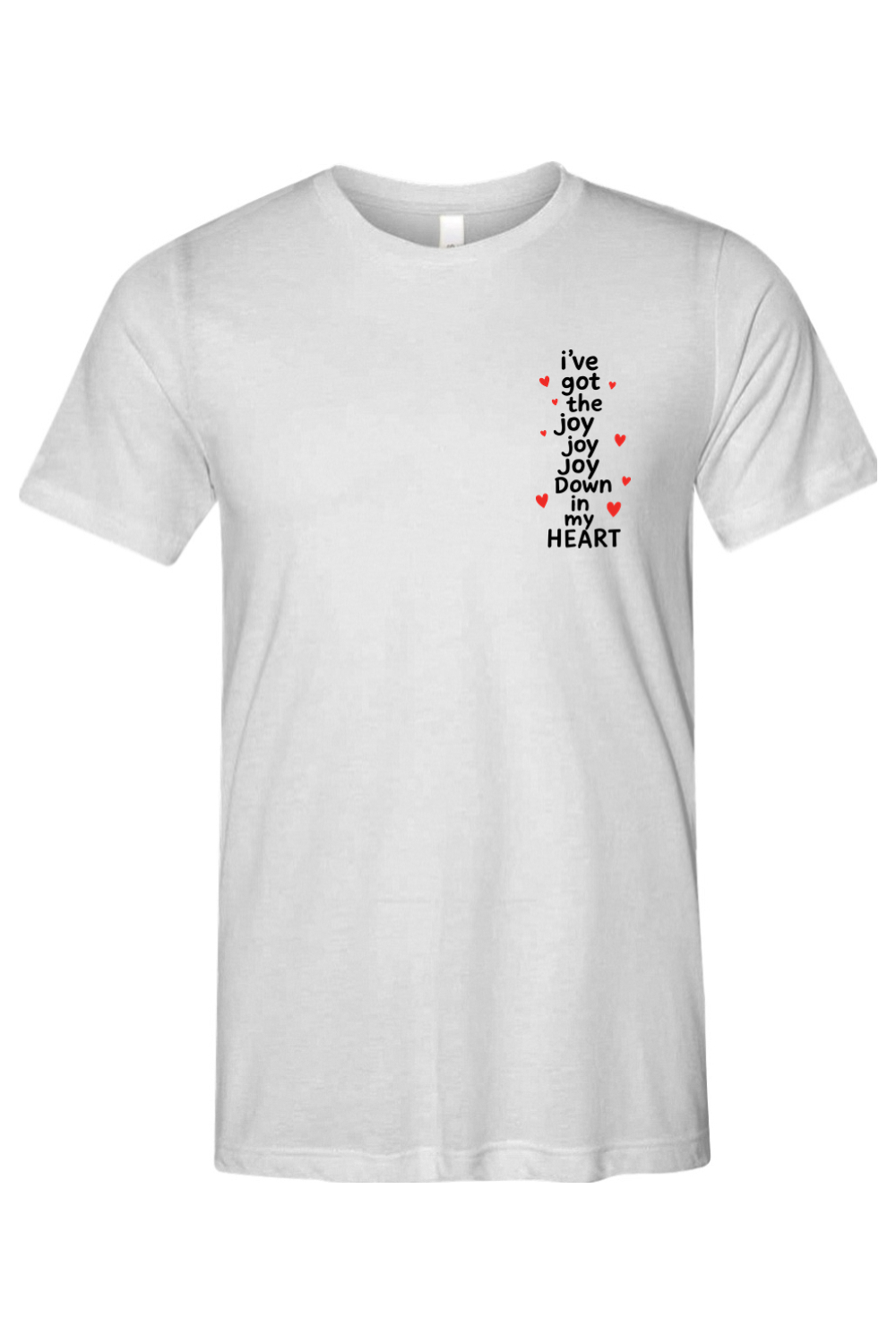 (ADULT) Bella + Canvas Triblend Short Sleeve Tee - Joy