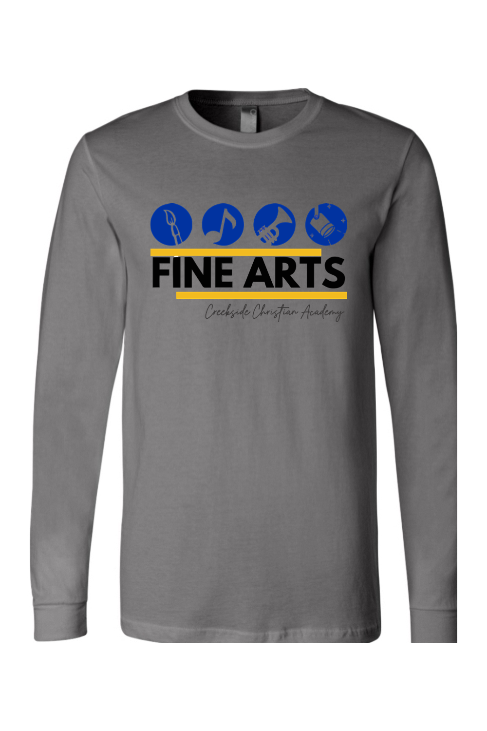 (ADULT) BELLA + CANVAS Unisex Jersey Long Sleeve Tee - Fine Arts