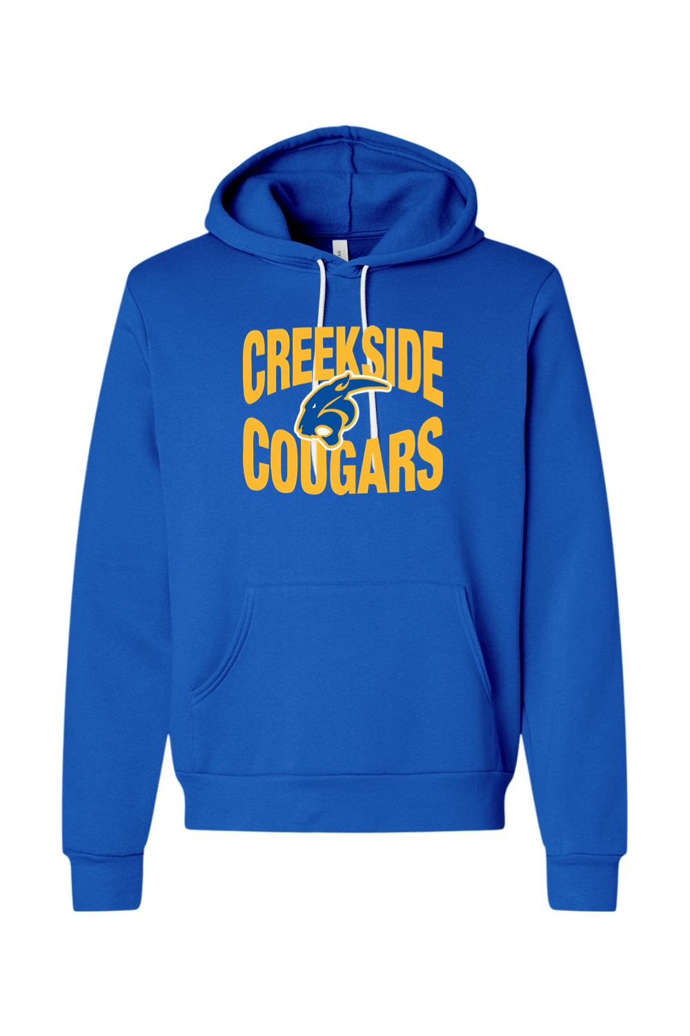 (ADULT) Bella + Canvas Sponge Fleece Hoodie - Creekside Cougars