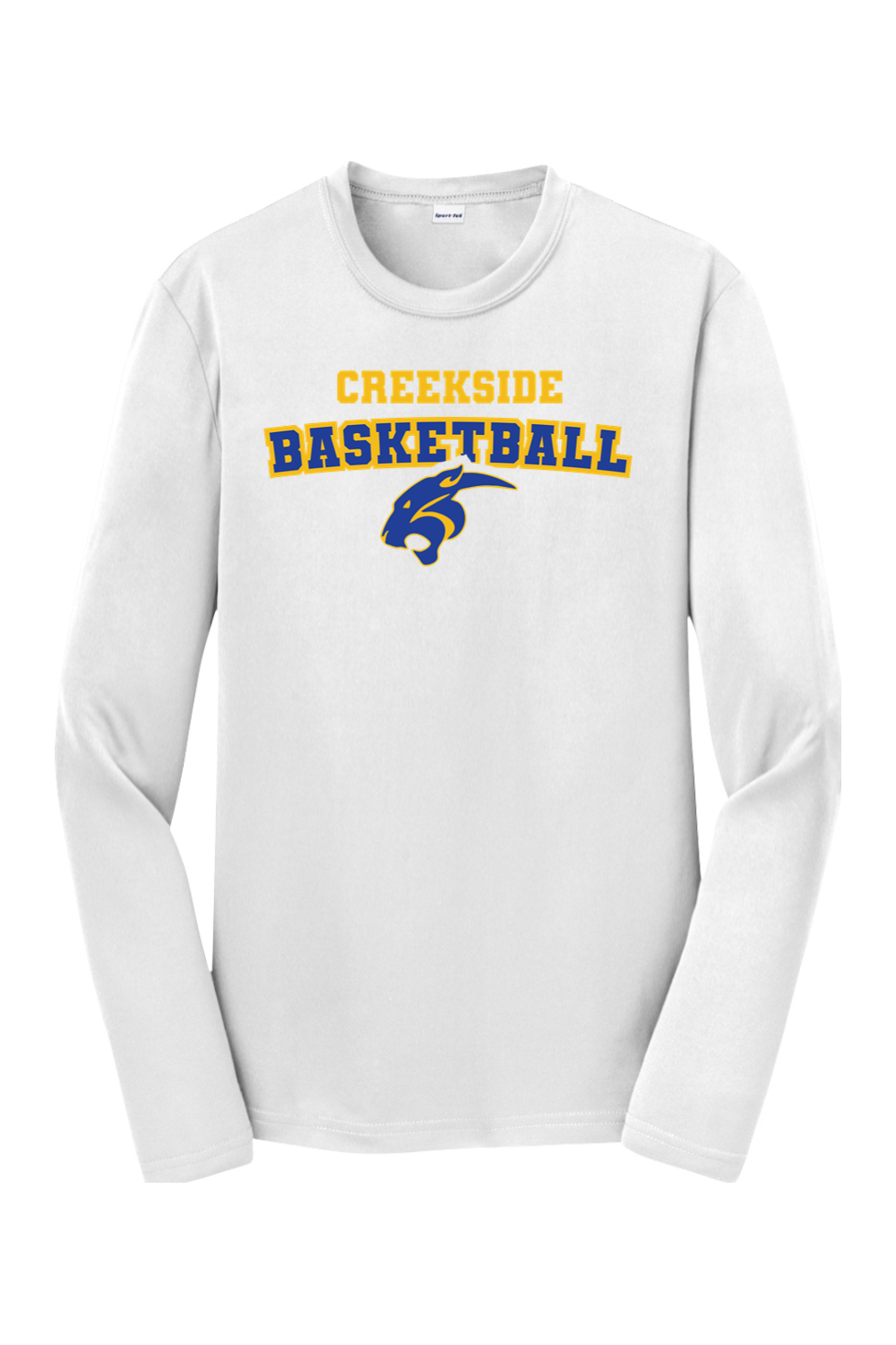 (YOUTH) Sport-Tek Long Sleeve Performance Tee - Basketball