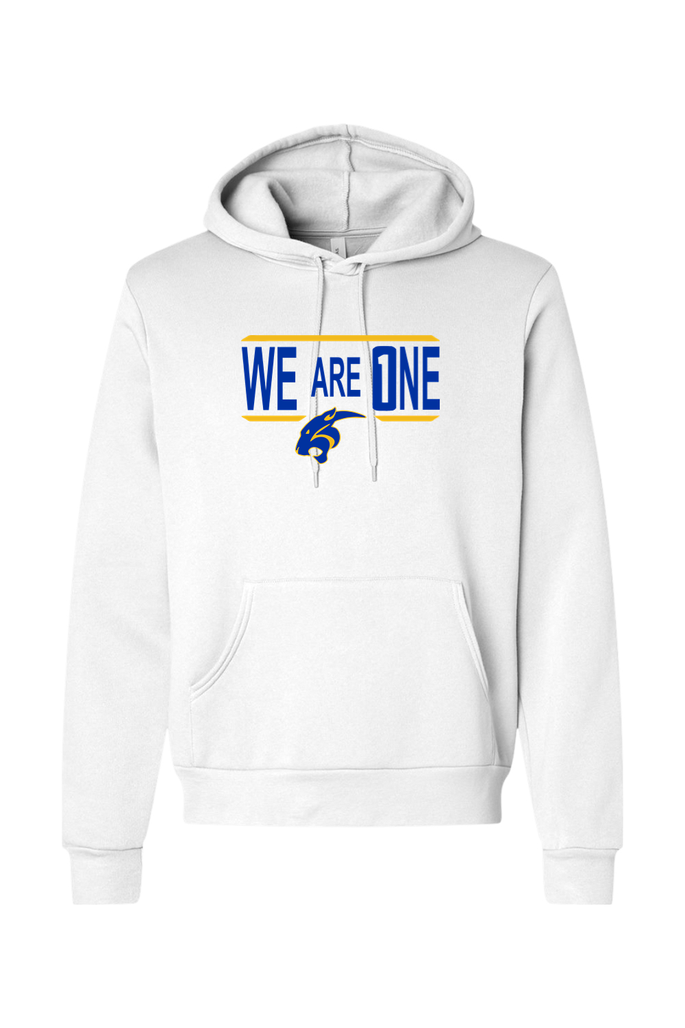 (ADULT) Bella + Canvas Sponge Fleece Hoodie - We Are One