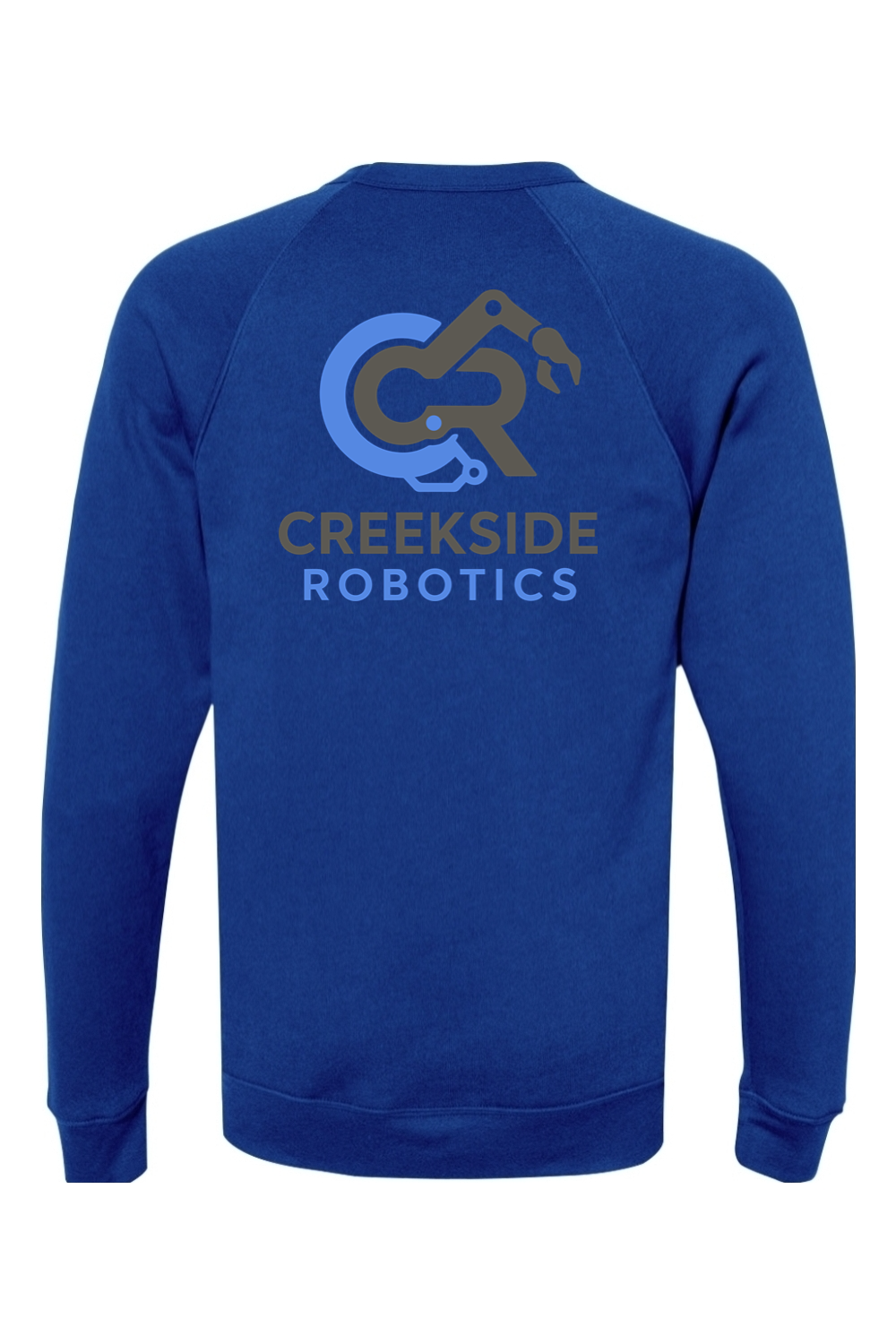 (ADULT) Bella + Canvas Sponge Fleece Raglan Crewneck Sweatshirt - Robotics