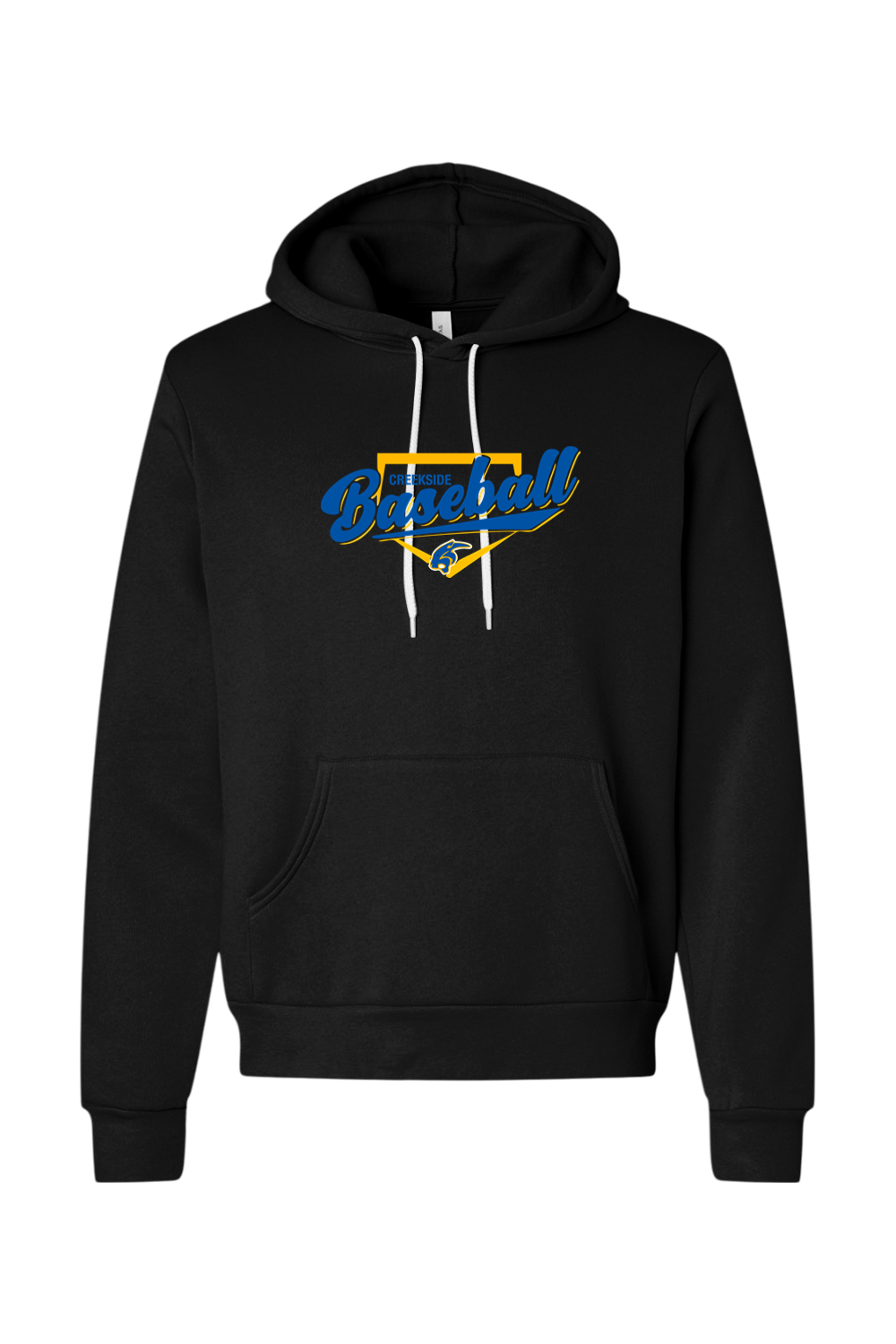 (ADULT) Bella + Canvas Sponge Fleece Hoodie - Baseball