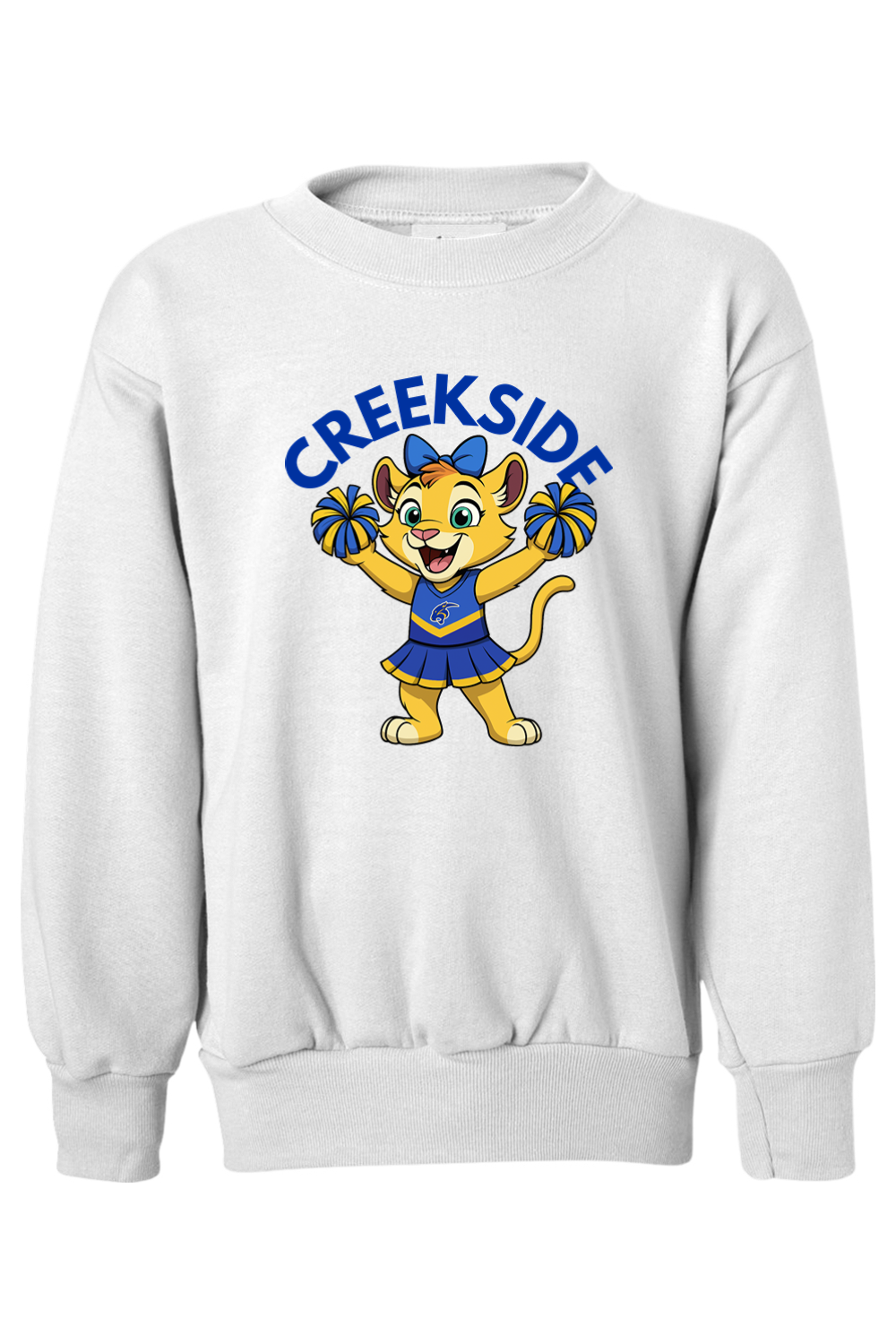 (YOUTH) Hanes Ecosmart Youth Crewneck Sweatshirt - Roary Cheer