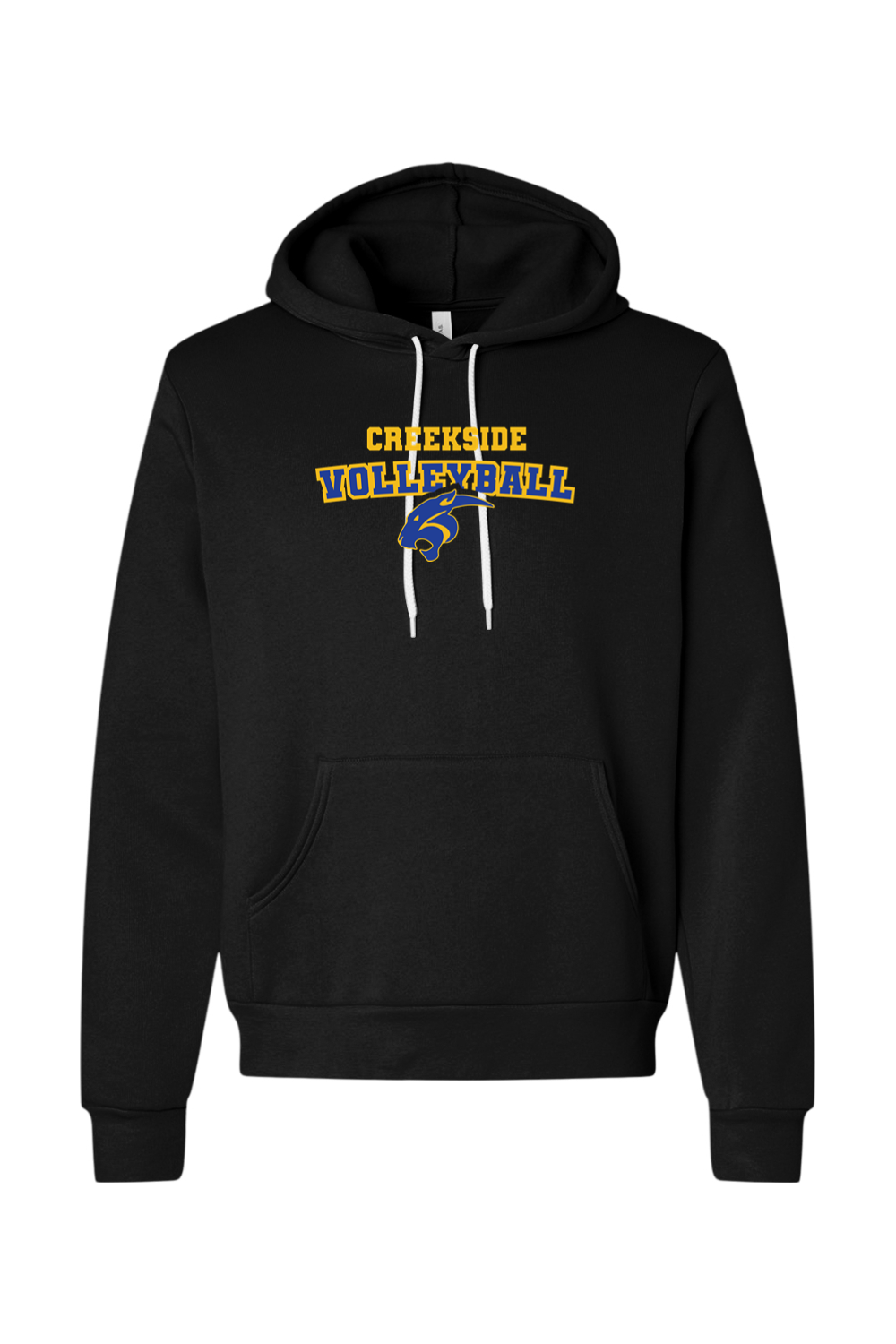 (ADULT) Bella + Canvas Sponge Fleece Hoodie - Volleyball