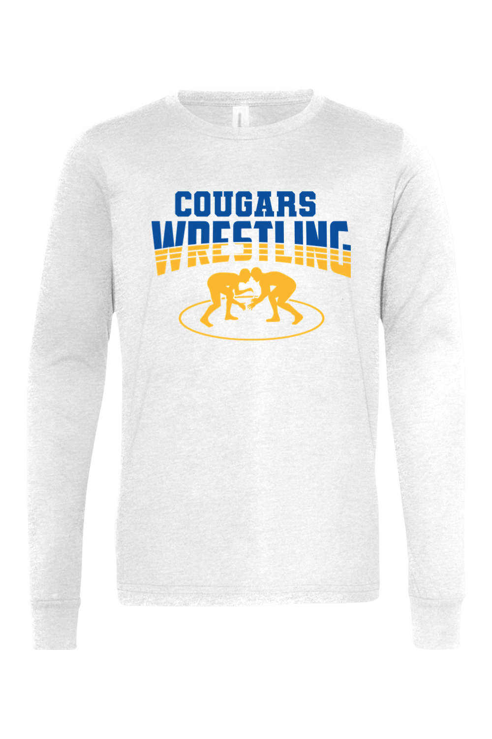 (YOUTH) BELLA + CANVAS Jersey Long Sleeve Tee - Wrestling