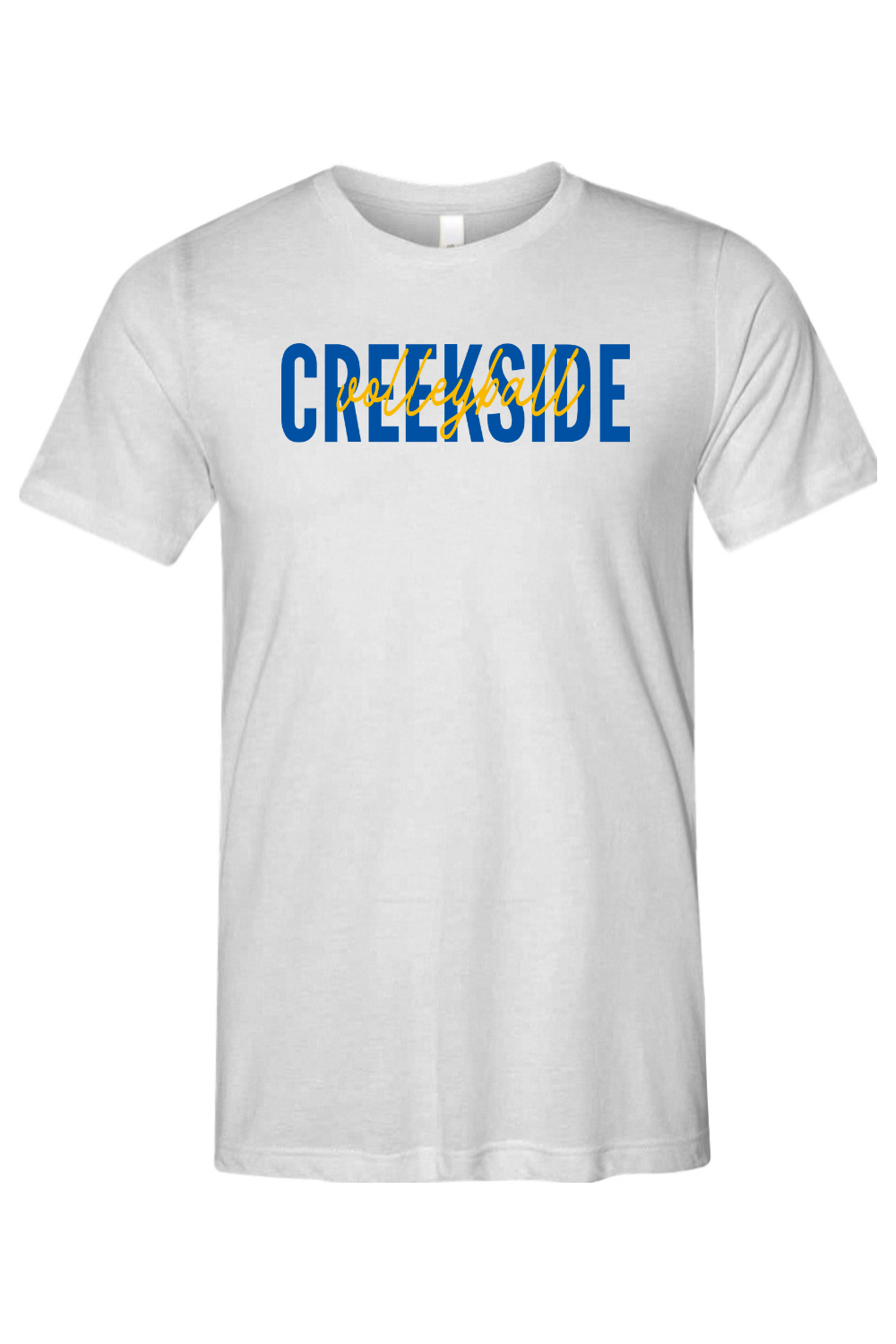 (ADULT) Bella + Canvas Triblend Short Sleeve Tee - Volleyball