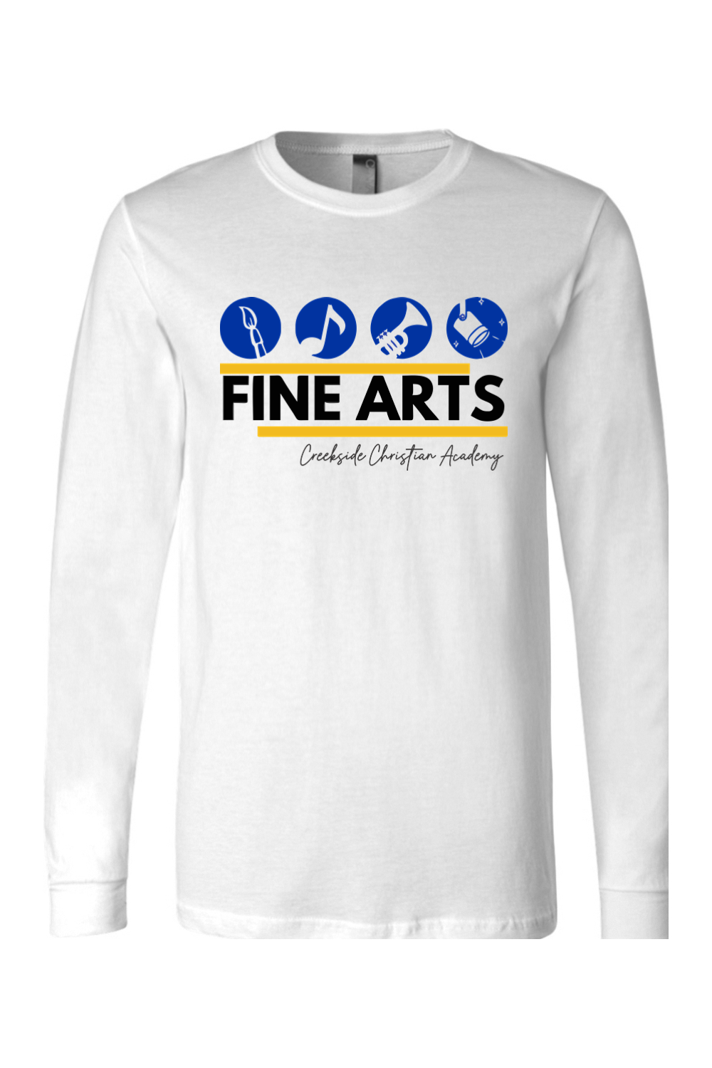 (ADULT) BELLA + CANVAS Unisex Jersey Long Sleeve Tee - Fine Arts