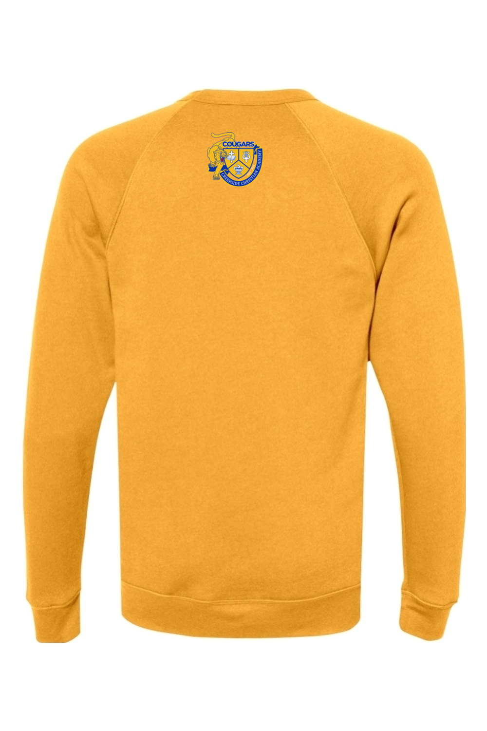 (ADULT) Bella + Canvas Sponge Fleece Raglan Crewneck Sweatshirt - Roary #livehispurpose