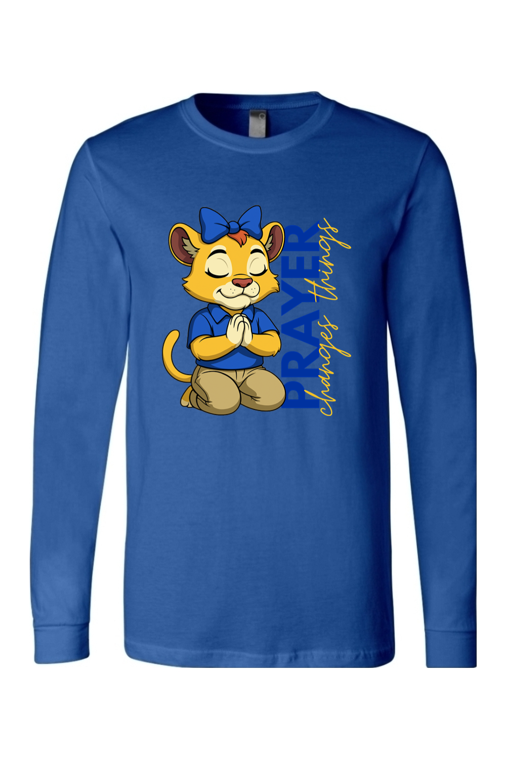 (ADULT) BELLA + CANVAS Unisex Jersey Long Sleeve Tee - Roary Prayer