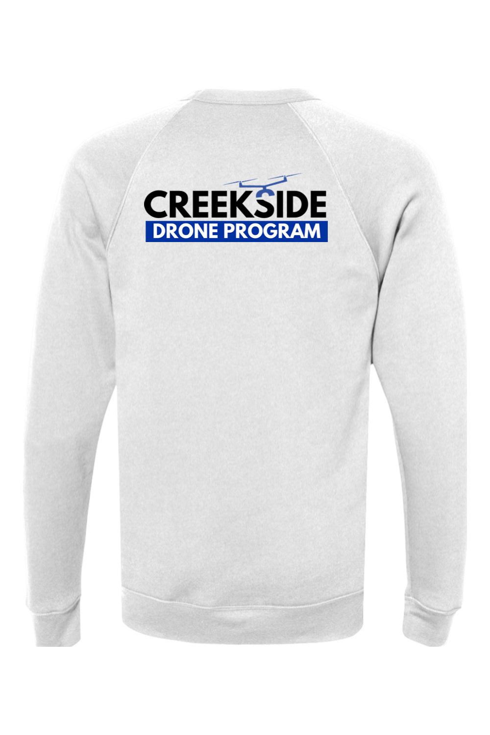 (ADULT) Bella + Canvas Sponge Fleece Raglan Crewneck Sweatshirt - Drone Program