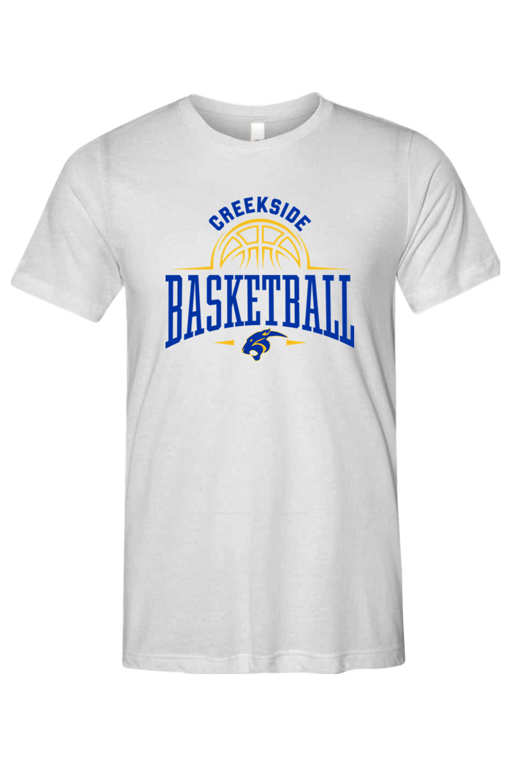 (ADULT) Bella + Canvas Triblend Short Sleeve Tee - Basketball
