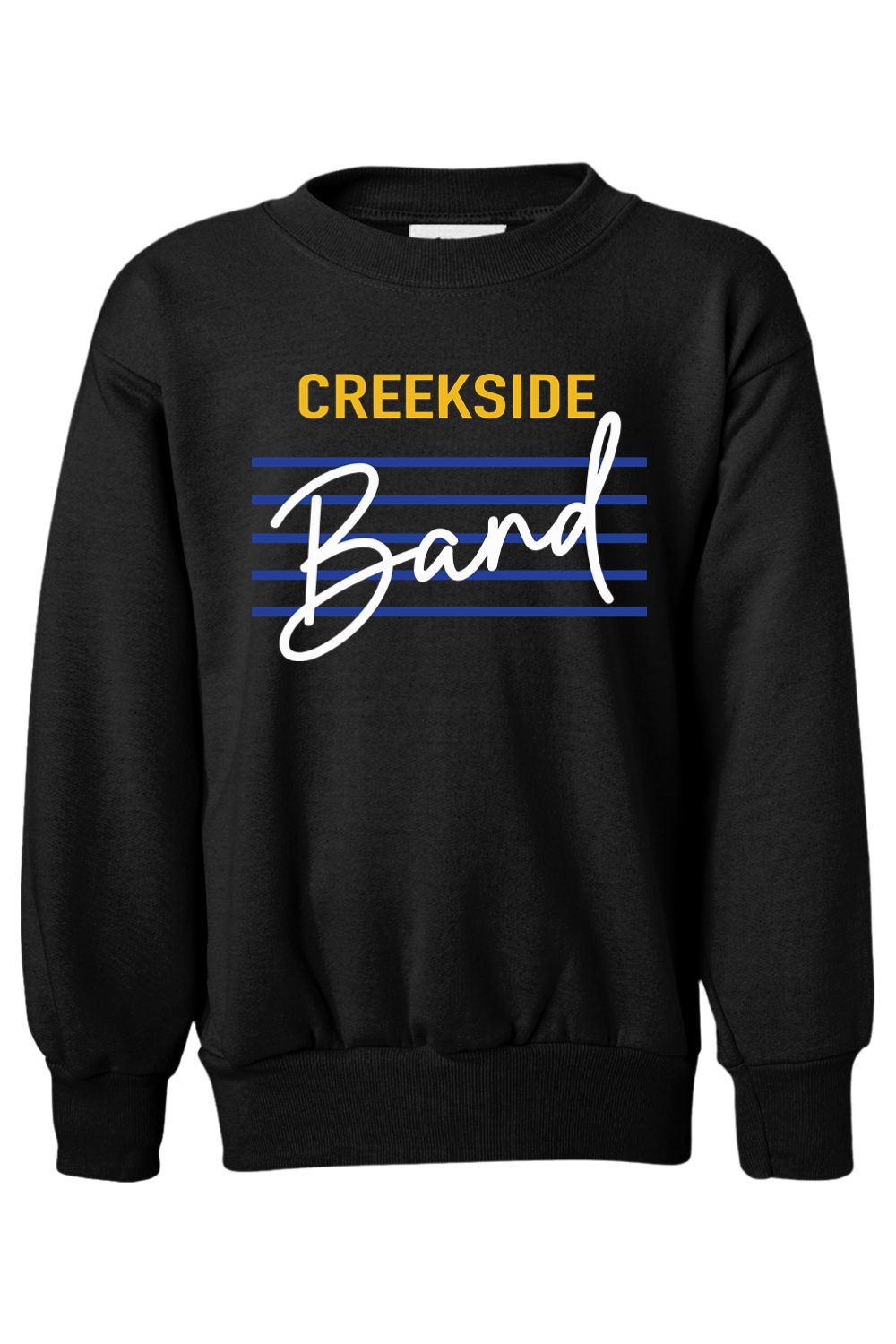 (YOUTH) Hanes Ecosmart Youth Crewneck Sweatshirt - Band