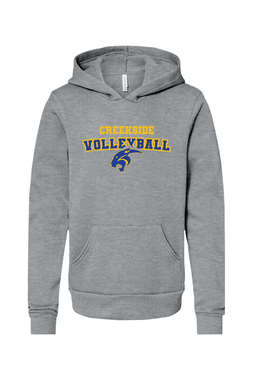 (YOUTH) Bella + Canvas  Sponge Fleece Pullover Hoodie - Volleyball