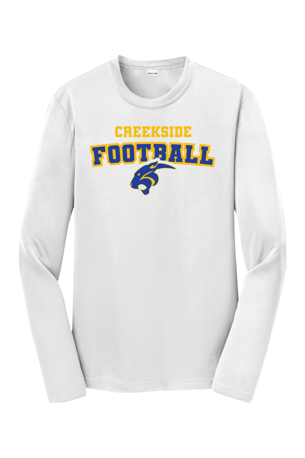 (YOUTH) Sport-Tek Long Sleeve Performance Tee - Football