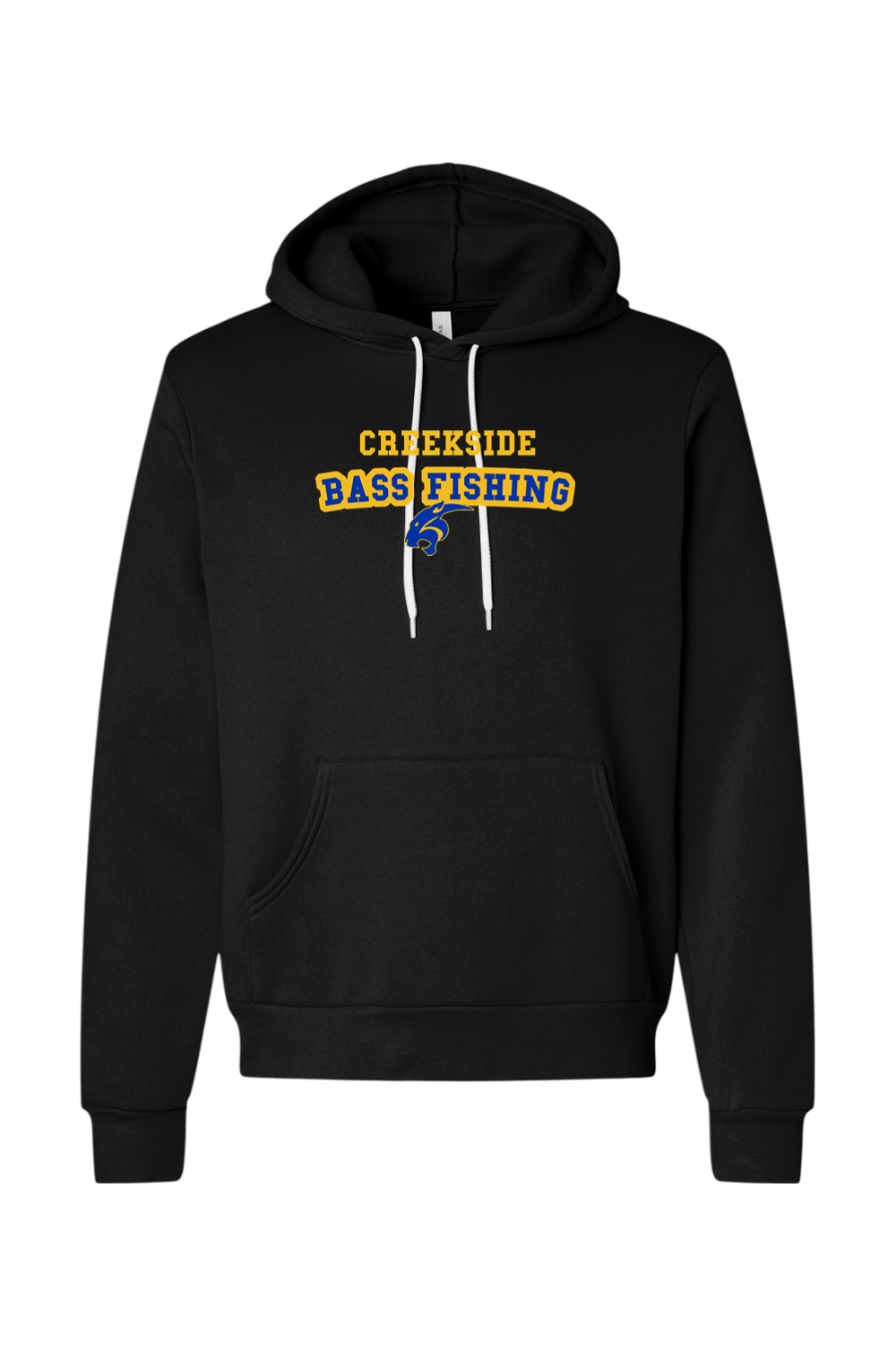 (ADULT) Bella + Canvas Sponge Fleece Hoodie - Bass Fishing