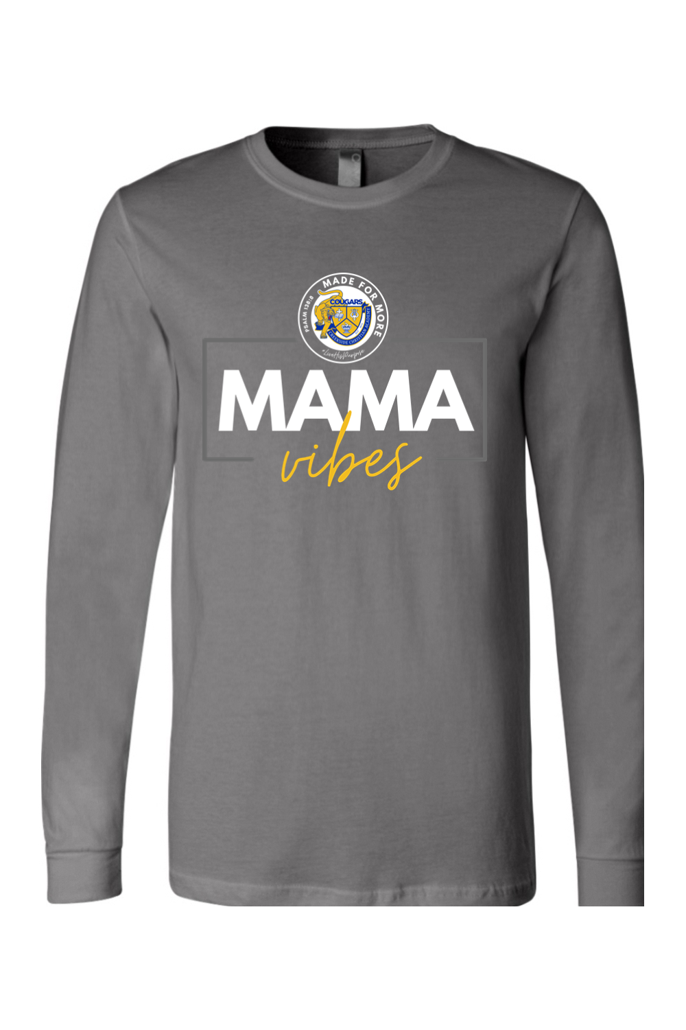 (ADULT) BELLA + CANVAS Unisex Jersey Long Sleeve Tee - Mama