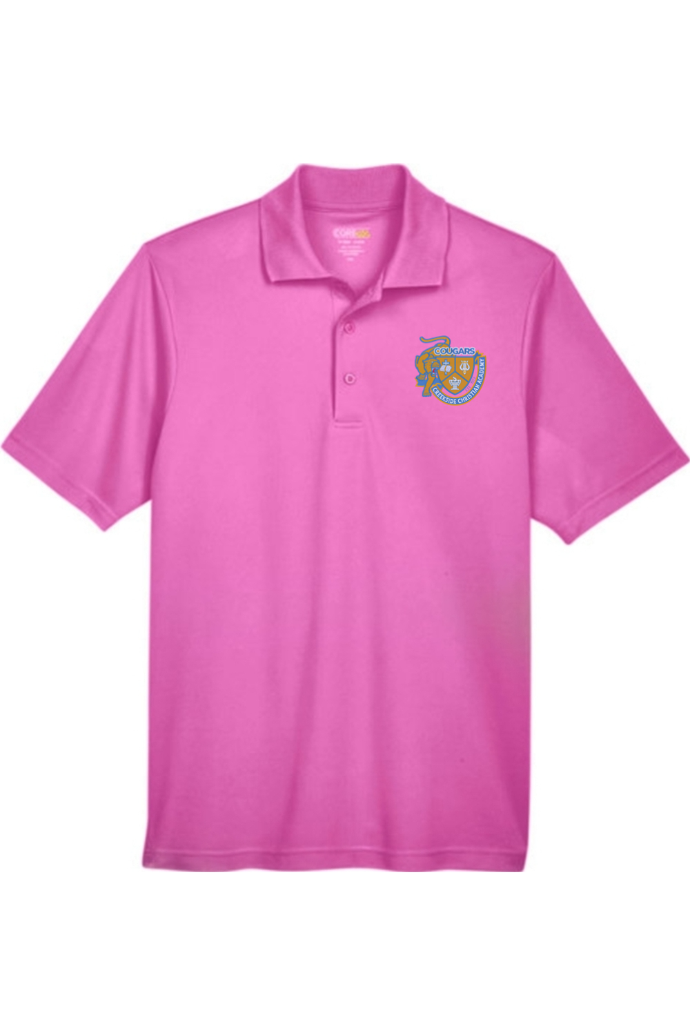 (ADULT) Embroidered CORE365 Men's Origin Performance Piqué Polo - Daily Wear