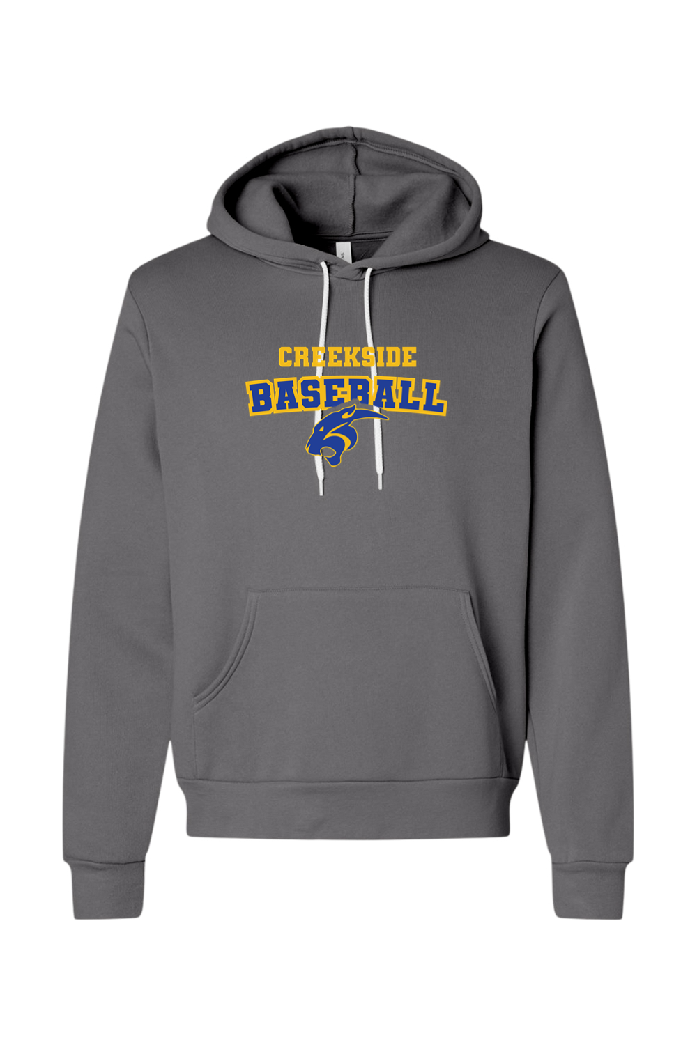 (ADULT) Bella + Canvas Sponge Fleece Hoodie - Baseball