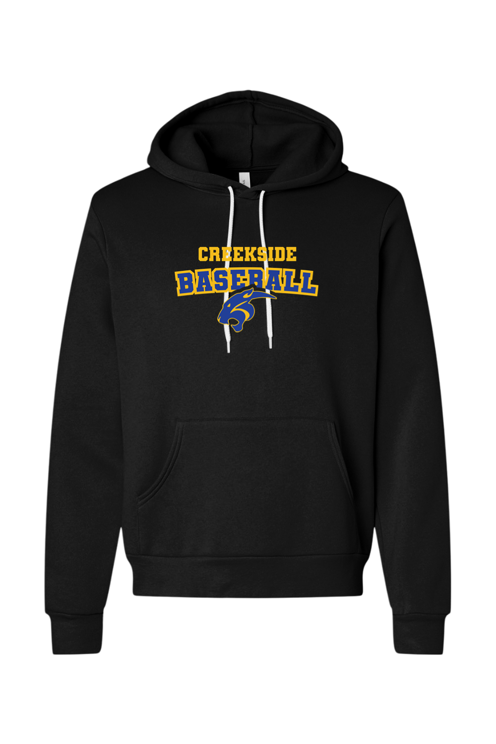 (ADULT) Bella + Canvas Sponge Fleece Hoodie - Baseball