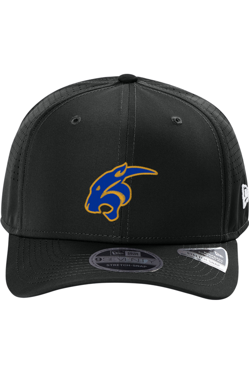 (ADULT) Embroidered New Era 9SEVENTY Perforated Snapback Cap - Cougar Head