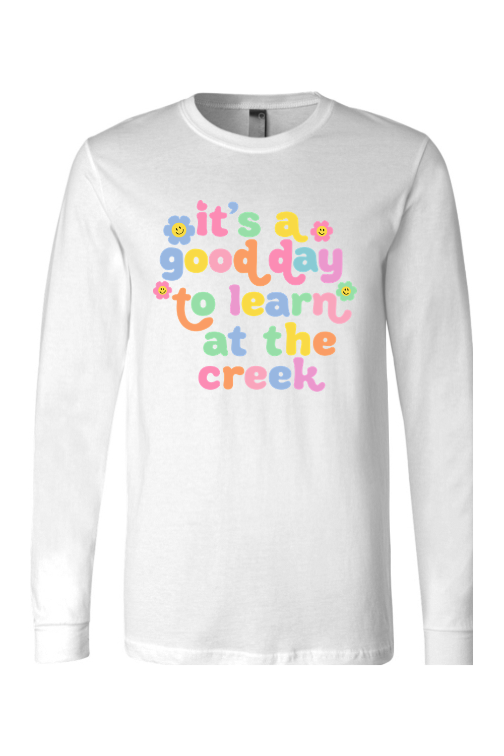 (ADULT) BELLA + CANVAS Unisex Jersey Long Sleeve Tee - A Good Day to Learn