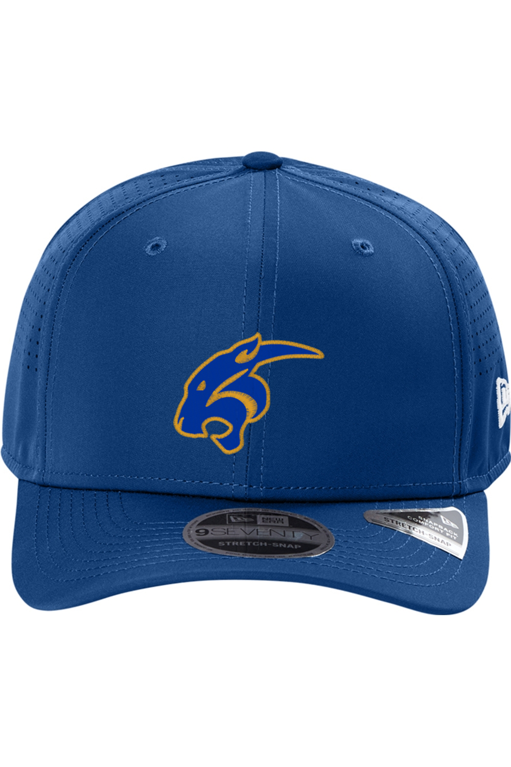 (ADULT) Embroidered New Era 9SEVENTY Perforated Snapback Cap - Cougar Head